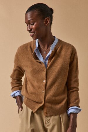 Women's button cardigan - The Cashmere Collection