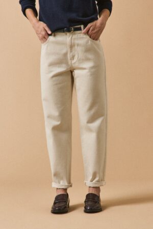 Women's organic cotton Claire Mom jeans with eco-responsible wash